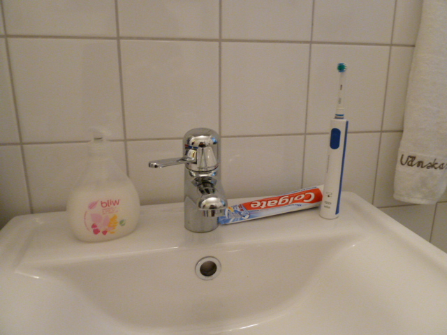 Tandborstförvaring-Före